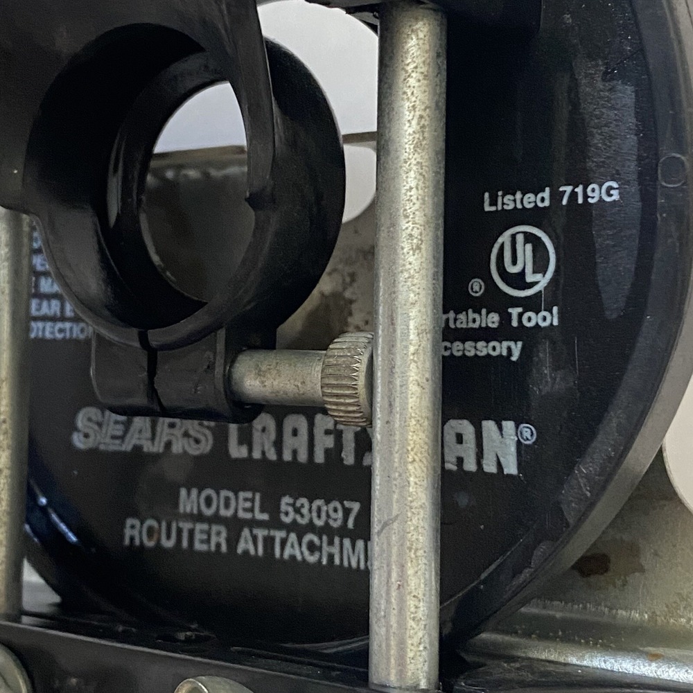 Sears Craftsman Router‎ Attachment Model 3097 - Picture 6 of 6